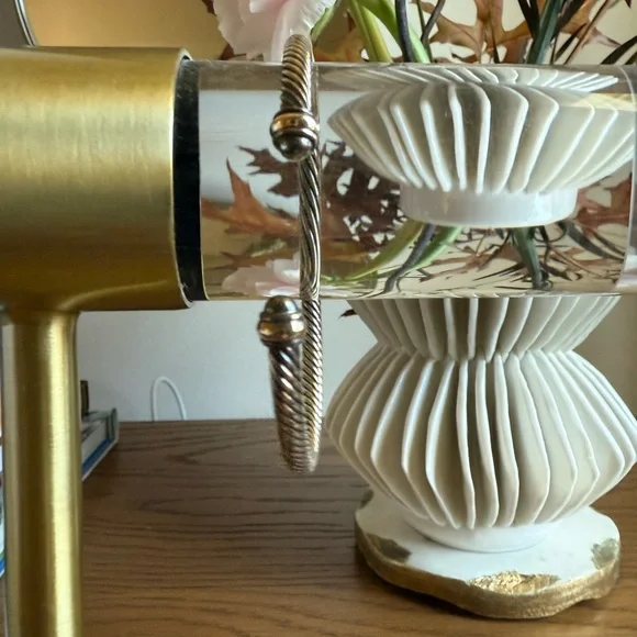 David Yurman Twisted Sterling Silver Bracelet - Picture 6 of 6